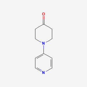 molecular formula C10H12N2O B1312640 1-Pyridin-4-ylpiperidin-4-one CAS No. 126832-81-3