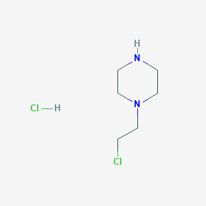 molecular formula C6H14Cl2N2 B1312641 1-(2-chloroethyl)piperazine Hydrochloride CAS No. 53502-60-6