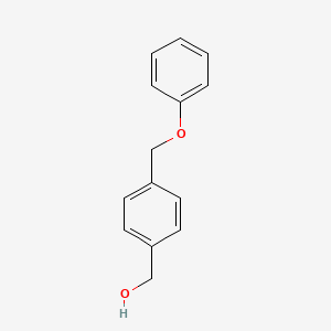 B1312647 [4-(Phenoxymethyl)phenyl]methanol CAS No. 262862-97-5