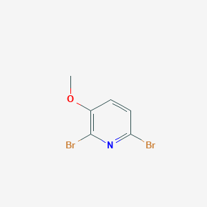 molecular formula C6H5Br2NO B1312651 2,6-Dibromo-3-methoxypyridine CAS No. 79491-45-5