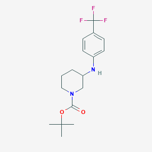 1-Boc-3-(4-trifluoromethyl-phenylamino)-piperidine