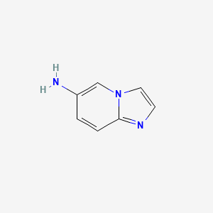 molecular formula C7H7N3 B1312656 Imidazo[1,2-a]pyridin-6-amine CAS No. 235106-53-3