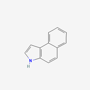 molecular formula C12H9N B1312658 3H-苯并[e]吲哚 CAS No. 232-84-8