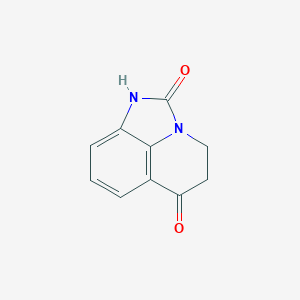 molecular formula C10H8N2O2 B1312661 4H-Imidazo[4,5,1-IJ]quinoline-2,6(1H,5H)-dione CAS No. 75655-10-6