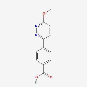 4-(6-methoxypyridazin-3-yl)benzoic Acid