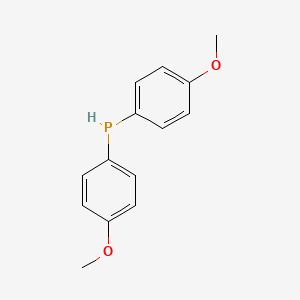 molecular formula C14H15O2P B1312688 Bis(4-methoxyphenyl)phosphine CAS No. 84127-04-8