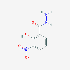 2-Hydroxy-3-nitrobenzenecarbohydrazide