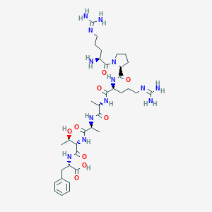 molecular formula C36H59N13O9 B013127 Akt/SKG Substrate Peptide CAS No. 276680-69-4