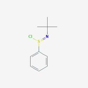 molecular formula C10H14ClNS B1312702 N-tert-Butylbenzenesulfinimidoyl Chloride CAS No. 49591-20-0