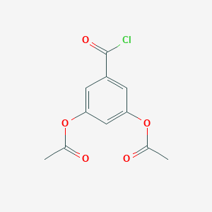 molecular formula C11H9ClO5 B1312707 3,5-双(乙酰氧基)苯甲酰氯 CAS No. 39192-49-9