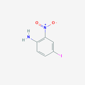 molecular formula C6H5IN2O2 B1312708 4-碘-2-硝基苯胺 CAS No. 20691-72-9