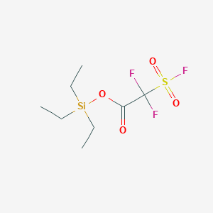 molecular formula C8H15F3O4SSi B1312710 Triethylsilyl 2,2-difluoro-2-(fluorosulfonyl)acetate CAS No. 757203-27-3