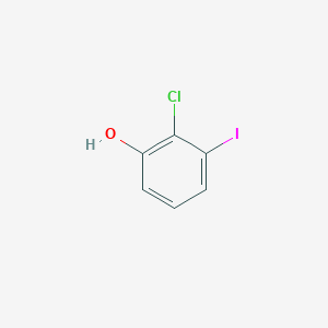 molecular formula C6H4ClIO B1312723 2-Chloro-3-iodophenol CAS No. 666727-31-7