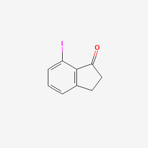 molecular formula C9H7IO B1312724 2,3-Dihydro-7-iodoinden-1-one CAS No. 628732-02-5