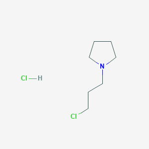 molecular formula C7H15Cl2N B1312733 1-(3-chloropropyl)pyrrolidine Hydrochloride CAS No. 57616-69-0