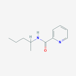 molecular formula C11H16N2O B13127354 N-(pentan-2-yl)picolinamide 