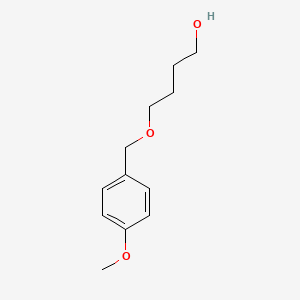 molecular formula C12H18O3 B1312742 1-Butanol, 4-[(4-methoxyphenyl)methoxy]- CAS No. 119649-45-5