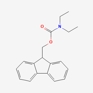 molecular formula C19H21NO2 B13127517 (9H-Fluoren-9-yl)methyl diethylcarbamate CAS No. 119306-69-3