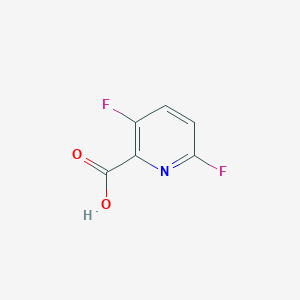 molecular formula C6H3F2NO2 B1312759 3,6-difluoropyridine-2-carboxylic Acid CAS No. 851386-45-3
