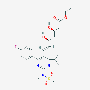 molecular formula C24H32FN3O6S B1312780 Rosuvastatine CAS No. 851443-04-4