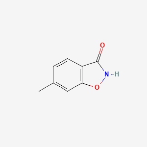 molecular formula C8H7NO2 B1312783 6-Methylbenzo[d]isoxazol-3(2H)-one CAS No. 66571-26-4