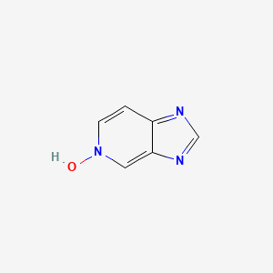 molecular formula C6H5N3O B1312791 3h-Imidazo[4,5-c]pyridine 5-oxide CAS No. 91184-02-0