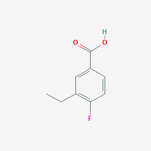 molecular formula C9H9FO2 B1312792 3-Ethyl-4-fluorobenzoic acid CAS No. 847862-92-4