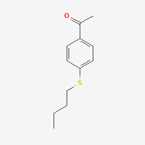 B1312794 Ethanone, 1-[4-(butylthio)phenyl]- CAS No. 100256-29-9