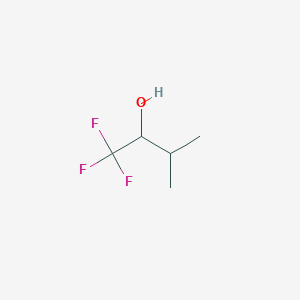 molecular formula C5H9F3O B1312800 1,1,1-Trifluoro-3-methylbutan-2-ol CAS No. 382-02-5