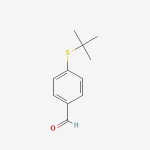 4-(tert-Butylsulfanyl)benzenecarbaldehyde
