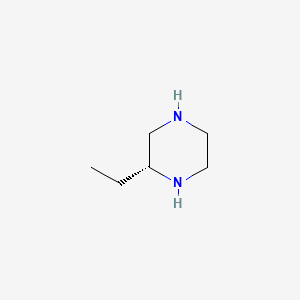 molecular formula C6H14N2 B1312811 (R)-2-Ethyl-piperazine CAS No. 393781-72-1