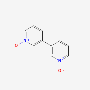molecular formula C10H8N2O2 B13128216 3,3'-Bipyridine, 1,1'-dioxide CAS No. 2935-74-2