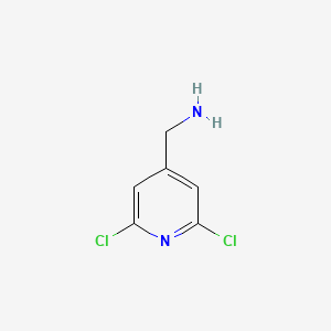 molecular formula C6H6Cl2N2 B1312822 2,6-Dichloropyridine-4-methylamine CAS No. 88579-63-9
