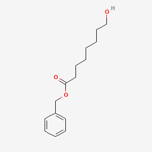 molecular formula C15H22O3 B13128254 Benzyl8-hydroxyoctanoate 