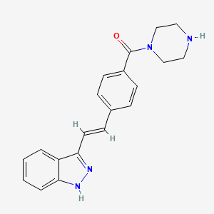 molecular formula C20H20N4O B1312834 KW-2449 CAS No. 841258-76-2