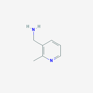 molecular formula C7H10N2 B1312839 (2-Methylpyridin-3-yl)methanamine CAS No. 58539-64-3