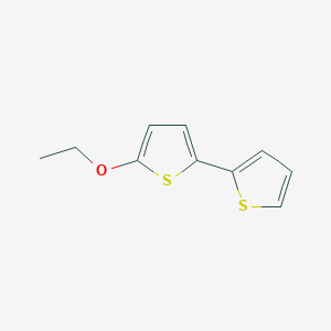 molecular formula C10H10OS2 B13128903 5-Ethoxy-2,2'-bithiophene 