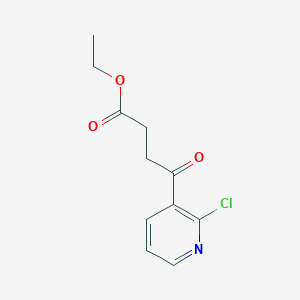 Ethyl 4-(2-chloro-3-pyridyl)-4-oxobutyrate