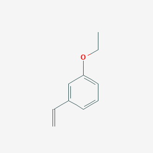 molecular formula C10H12O B1312898 1-Ethenyl-3-ethoxybenzene CAS No. 107830-68-2