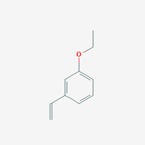 molecular formula C10H12O B1312898 Benzene, 1-ethenyl-3-ethoxy- CAS No. 107830-68-2
