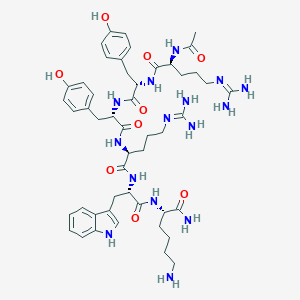 molecular formula C49H69N15O9 B013129 Ac-RYYRWK-NH2 