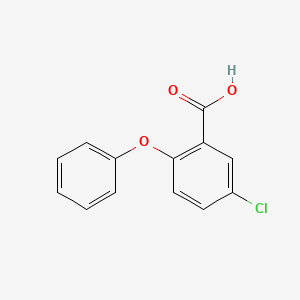 molecular formula C13H9ClO3 B1312909 苯甲酸，5-氯-2-苯氧基- CAS No. 69199-63-9