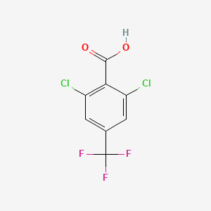 molecular formula C8H3Cl2F3O2 B1312911 2,6-dichloro-4-(trifluoromethyl)benzoic Acid CAS No. 189338-32-7