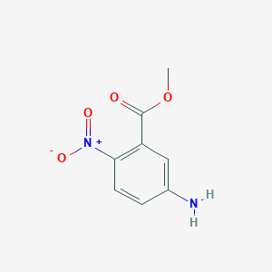 molecular formula C8H8N2O4 B1312921 甲基5-氨基-2-硝基苯甲酸酯 CAS No. 35998-96-0