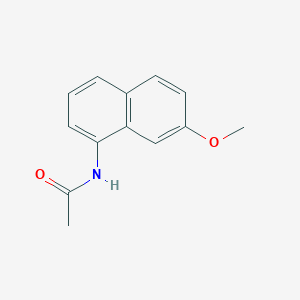 molecular formula C13H13NO2 B1312925 N-(7-methoxynaphthalen-1-yl)acetamide CAS No. 93189-18-5