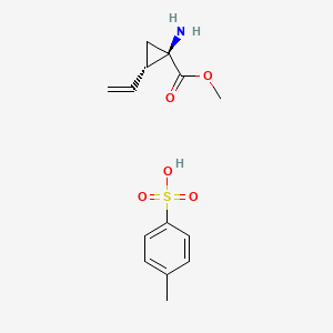 (1R,2S)-methyl 1-amino-2-vinylcyclopropanecarboxylate 4-methylbenzenesulfonate