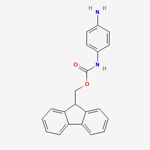 (9H-Fluoren-9-yl)methyl (4-aminophenyl)carbamate