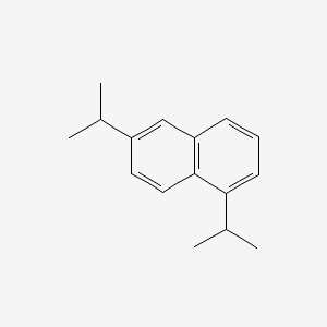 molecular formula C16H20 B13129715 1,6-Diisopropylnaphthalene CAS No. 51113-41-8