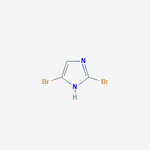 molecular formula C3H2Br2N2 B1312981 2,4-dibromo-1H-imidazole CAS No. 64591-03-3