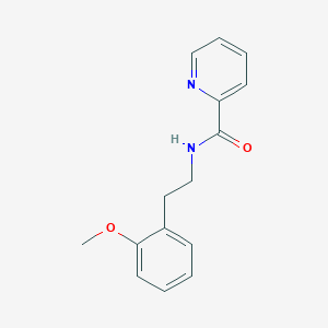 molecular formula C15H16N2O2 B13129932 N-(2-methoxyphenethyl)picolinamide 